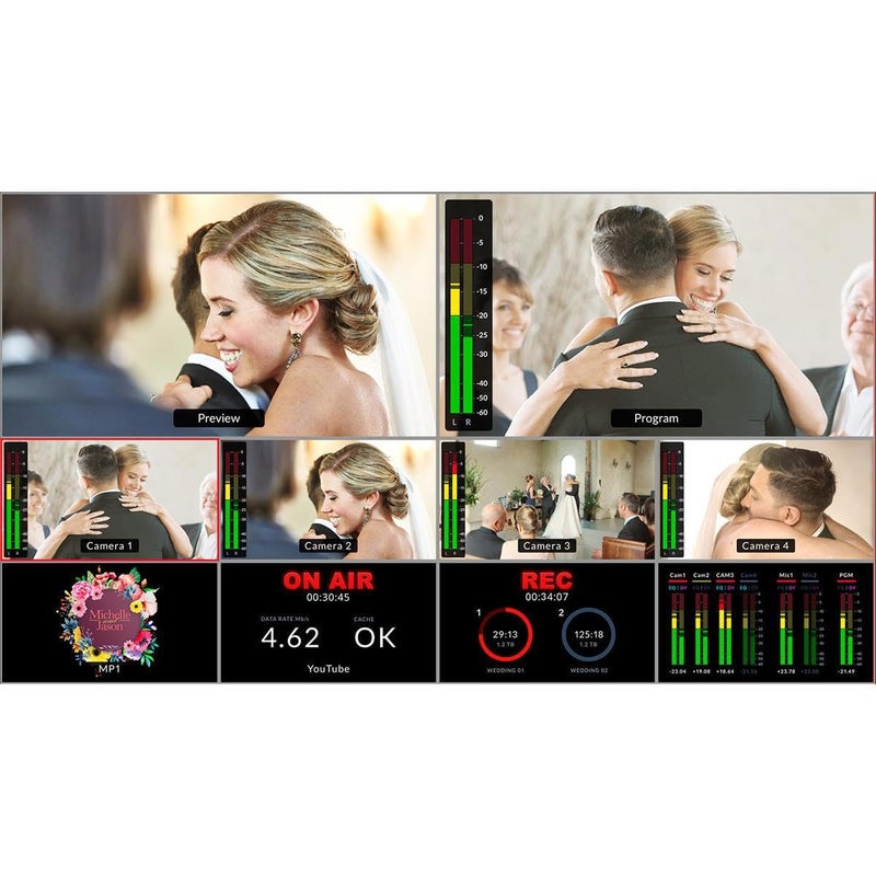 Blackmagic Design مفتاح البث المباشر Blackmagic Design ATEM Mini Pro HDMI - Image 3