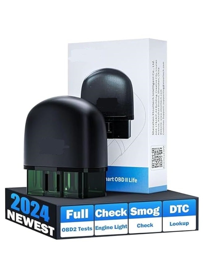ANKOVO Advancer AD20 OBD2 Scanner Code Reader Check Engine Light Diagnostic Scan Tool for iPhone/Android, OBDII Scanner for Car, Mode 6, Live Data, Freeze Frame, Performance/Voltage Test - Image 1