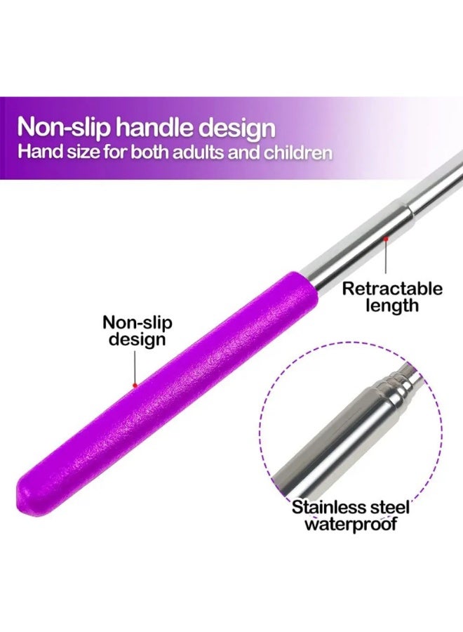 Telescopic Handheld Cage Net Summer Butterfly Catching Net Insect Catcher Lake River Fishing Tackle Swimming Pool Mesh Tools,5 Pcs - Image 4