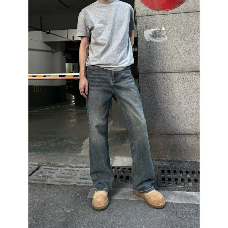 Unisex Casual Daily Denim Jeans - Image 4