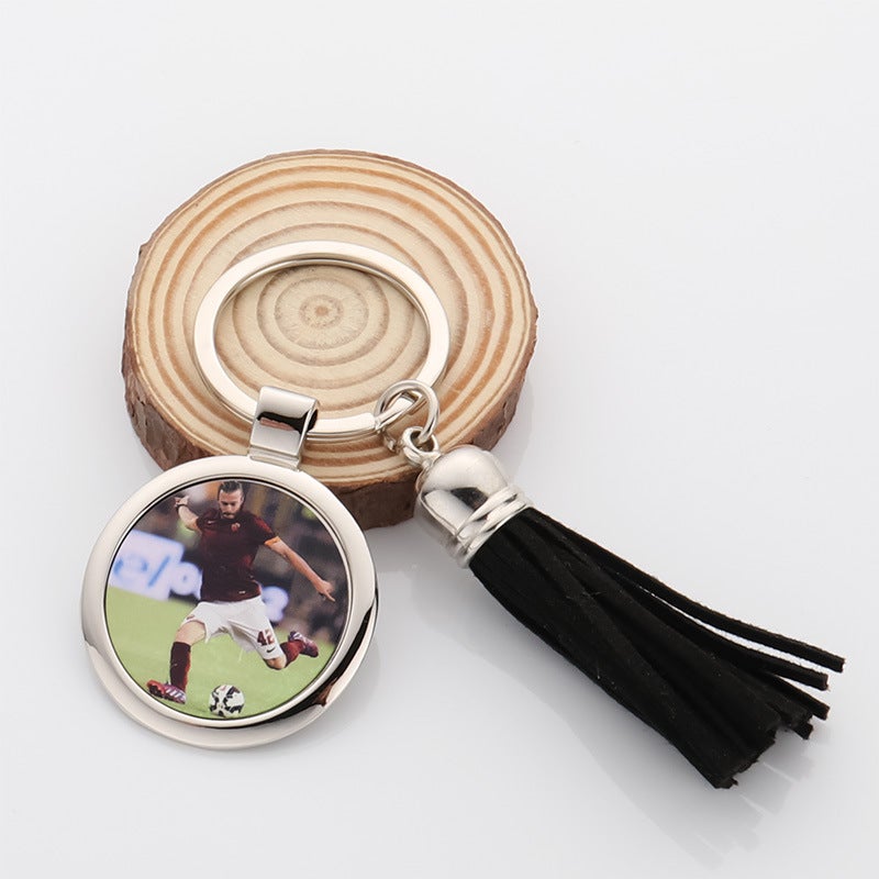 Personalized master customized photo jewelry pendant picture carving key chain jewelry 8 sets YSK19101 - Image 1