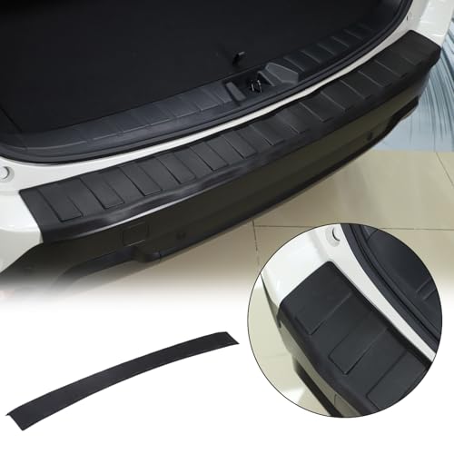 HAPPYHORSE Rear Bumper Cover Protector Trim Compatible with Subaru Forester 2019-2024，Scratch Resistant Trunk Door Entry Guards Trunk Door Sill Cover Scuff Plate Strip Protection Accessories (2019-2024) - Image 3