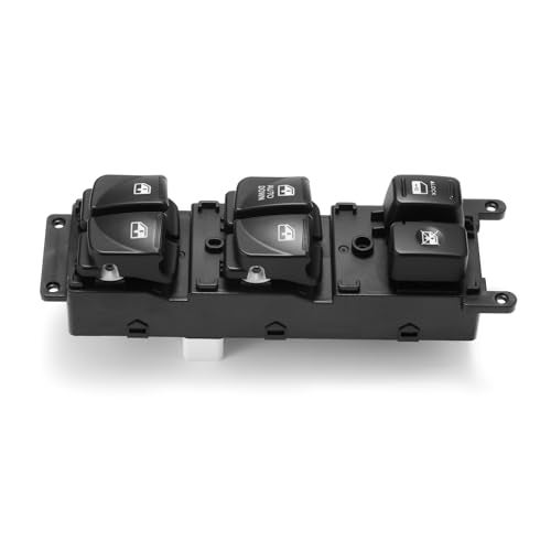 Lin Cin Yin Master Power Window Switch for Hyundai Accent 2007 2008 2009 2010 Front Left Driver Side Electric Auto Window Switch Button,Door Lock Switch Window Control Rep# 935701E110 935701E111 - Image 4