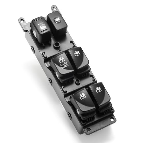 Lin Cin Yin Master Power Window Switch for Hyundai Accent 2007 2008 2009 2010 Front Left Driver Side Electric Auto Window Switch Button,Door Lock Switch Window Control Rep# 935701E110 935701E111 - Image 3