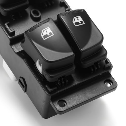 Lin Cin Yin Master Power Window Switch for Hyundai Accent 2007 2008 2009 2010 Front Left Driver Side Electric Auto Window Switch Button,Door Lock Switch Window Control Rep# 935701E110 935701E111 - Image 2
