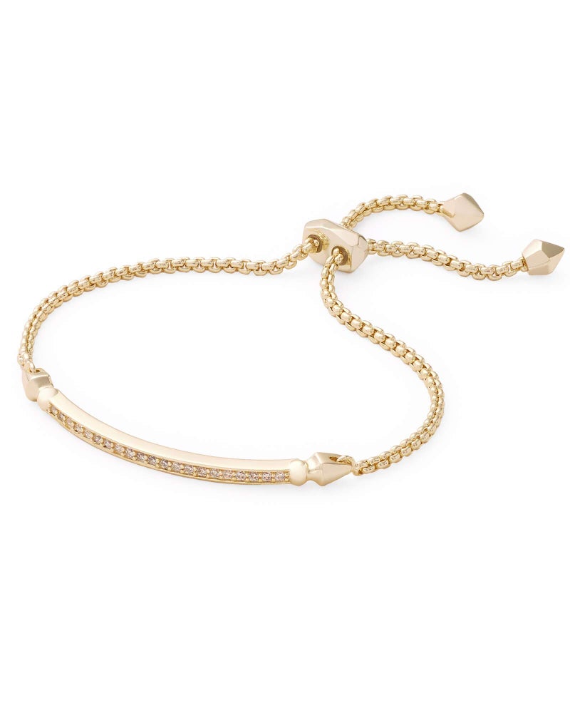 Kendra Scott Ott Adjustable Link Chain Bracelet for Women, Fashion Jewelry, 14k Gold-Plated - Image 1