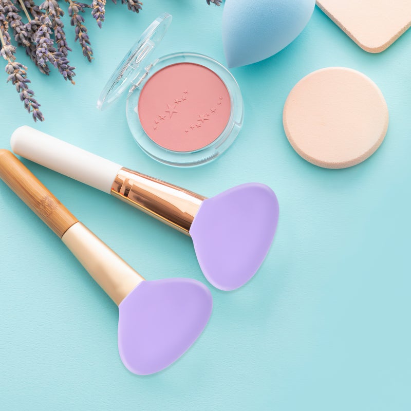 Silicone Makeup Brush Covers Reusable Protector Makeup Brush Storage Organizer - Image 4