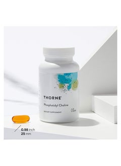 Thorne Phosphatidyl Choline - Dietary Supplements - 60 Gelcaps  - Image 3