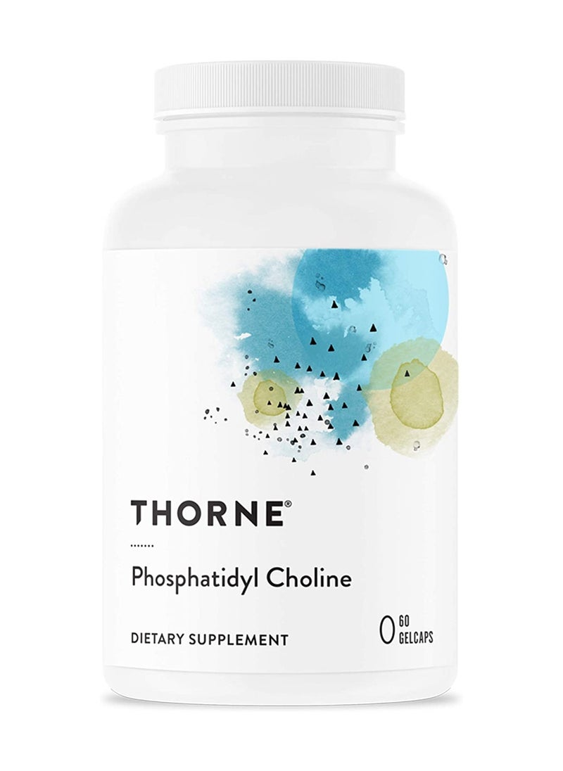 Thorne - Phosphatidyl Choline - Dietary Supplements - 60 Gelcaps - Image 1