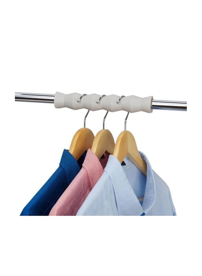 Orderly Clothes Rod Spacers 2pk, for Shirts, Skirts and Pants, Wardrobe Hanger and Poles Organizer  - Image 4