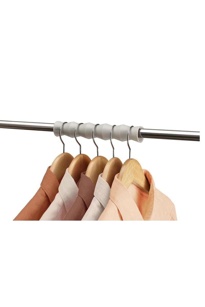 Orderly Clothes Rod Spacers 2pk, for Shirts, Skirts and Pants, Wardrobe Hanger and Poles Organizer - Image 2