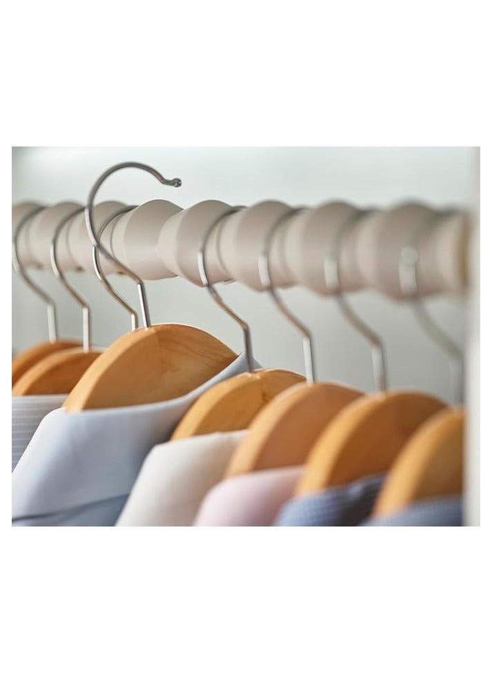 Orderly Clothes Rod Spacers 2pk, for Shirts, Skirts and Pants, Wardrobe Hanger and Poles Organizer - Image 1