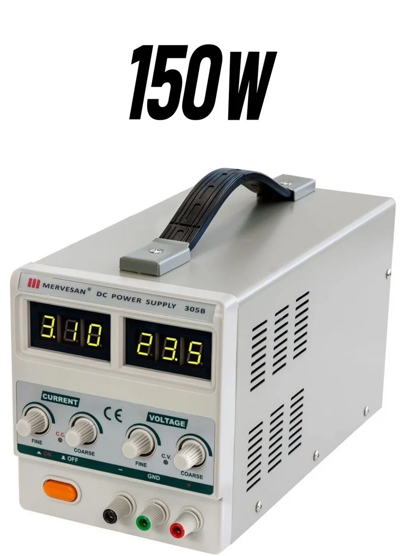 Mervesan Power Supply Adjustable 150W 0-30V DC MT-305B