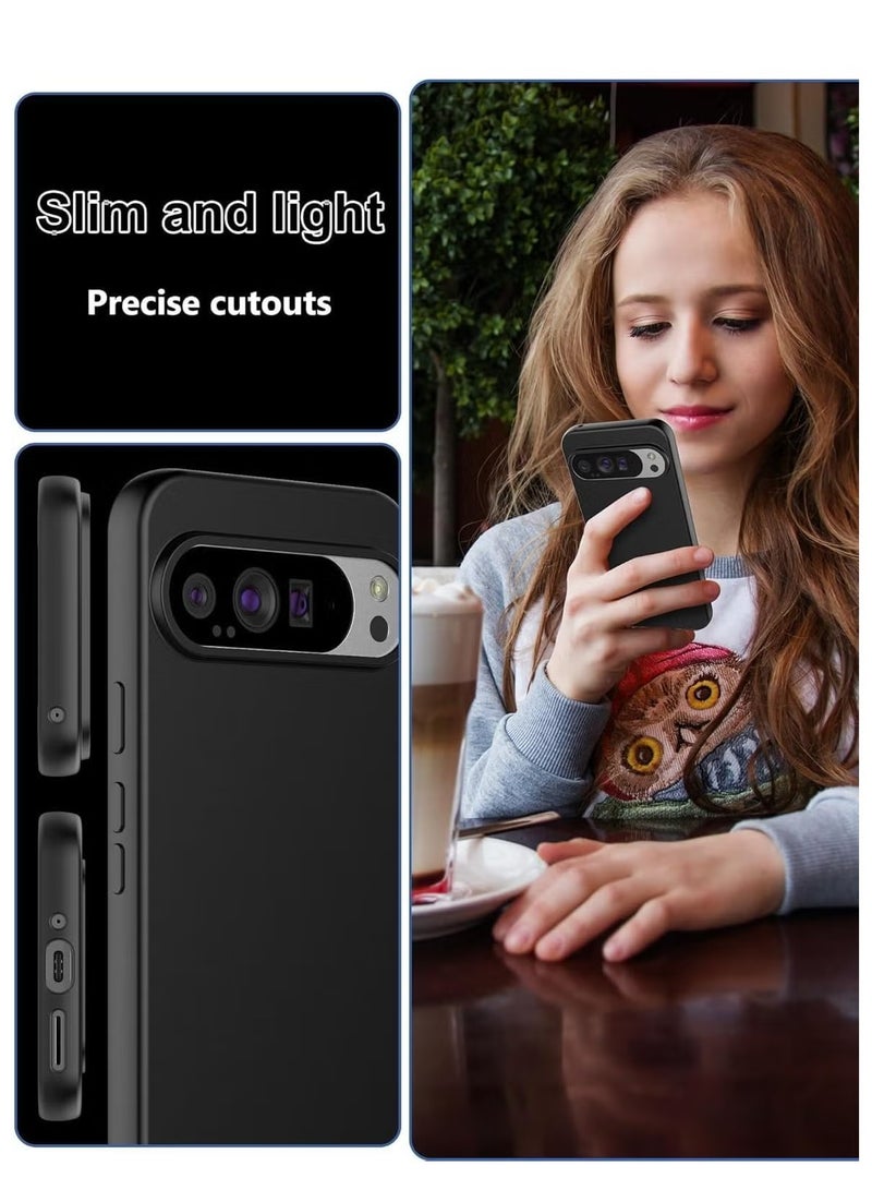 JAJEEK Google Pixel 9 Pro XL Case Cover – Liquid Silicone Anti-Fingerprint, Shockproof Protective Case, Anti-Scratch, Anti-Drop Slim Cover for Pixel 9 Pro XL, Durable, Soft Touch, Easy to Grip, Premium Protection for Your Device - Image 5