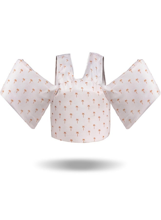 Shaka Kids Puddle Jumper Swim Vest for 30-50lbs Unixsex, Toddler and Children Pool-Lake-Ocean Floaties, Cute Pattern Swim Trainer, 2-3-4-5-6 Years Old Boys and Girls, Palm Tree Design - Image 1