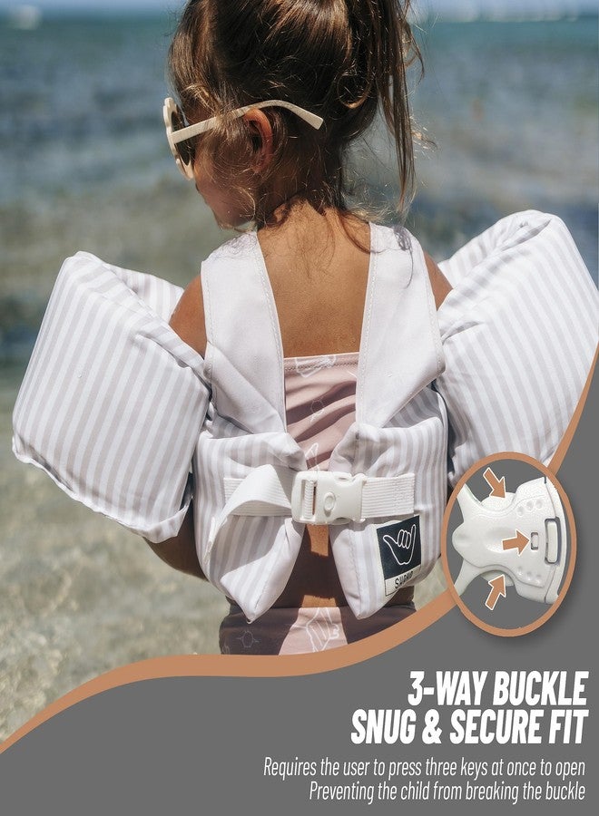 Shaka Kids Puddle Jumper Swim Vest for 30-50lbs Unixsex, Toddler and Children Pool-Lake-Ocean Floaties, Cute Pattern Swim Trainer, 2-3-4-5-6 Years Old Boys and Girls, Palm Tree Design - Image 5