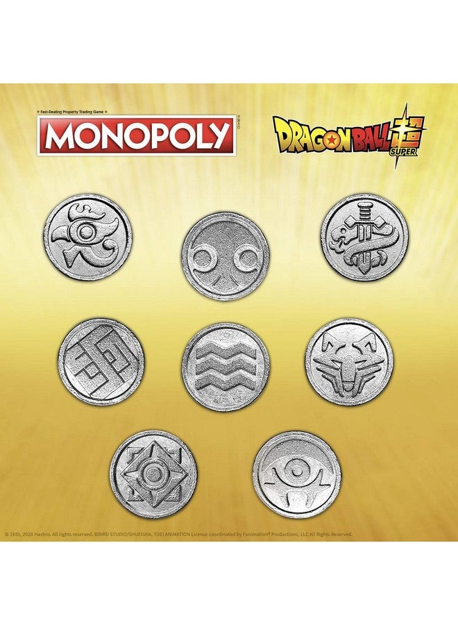 USAopoly Monopoly Dragon Ball Super | Recruit Legendary Warriors Goku, Vegeta and Gohan | Official Dragon Ball Z Anime Series Merchandise | Themed Monopoly Game - Image 3