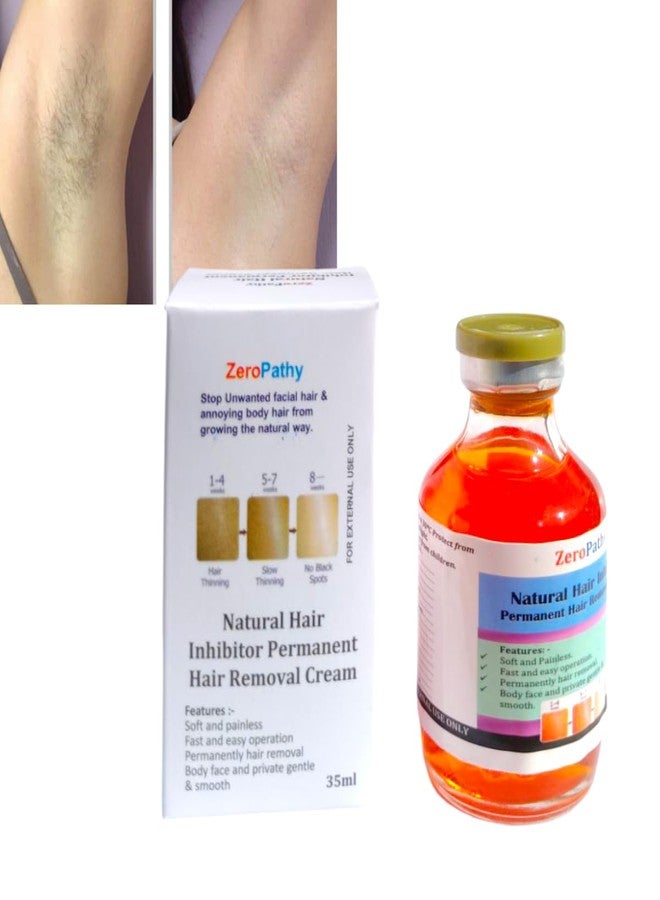 Zero Pathy Bal saaf karne wala cream permanently dark spot remover for body 90DAYS hair removal Hair Removal Cream for Men, Sensitive Skin, Leg Hair Removal for Permanent Smooth Skin - Image 2