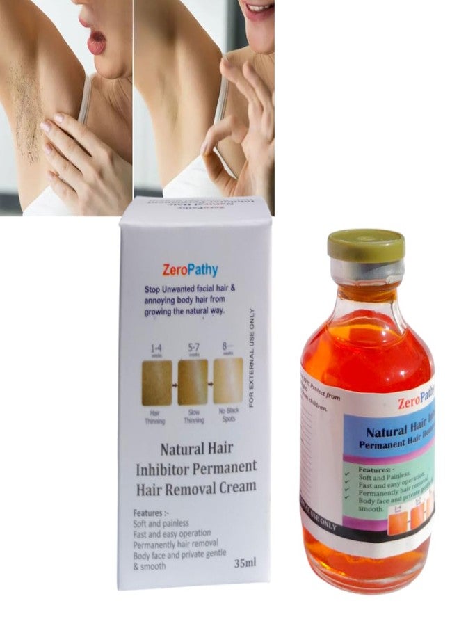 Zero Pathy Bal saaf karne wala cream permanently dark spot remover for body 90DAYS hair removal Hair Removal Cream for Men, Sensitive Skin, Leg Hair Removal for Permanent Smooth Skin - Image 3