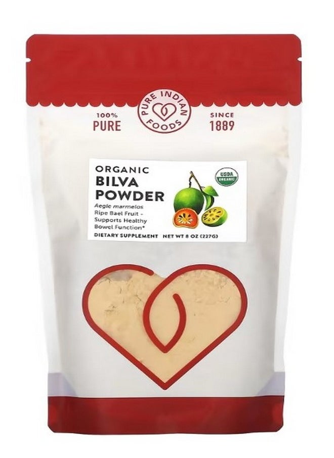 Pure Indian Foods Organic Bilva Powder 8 oz 227 g  - Image 1