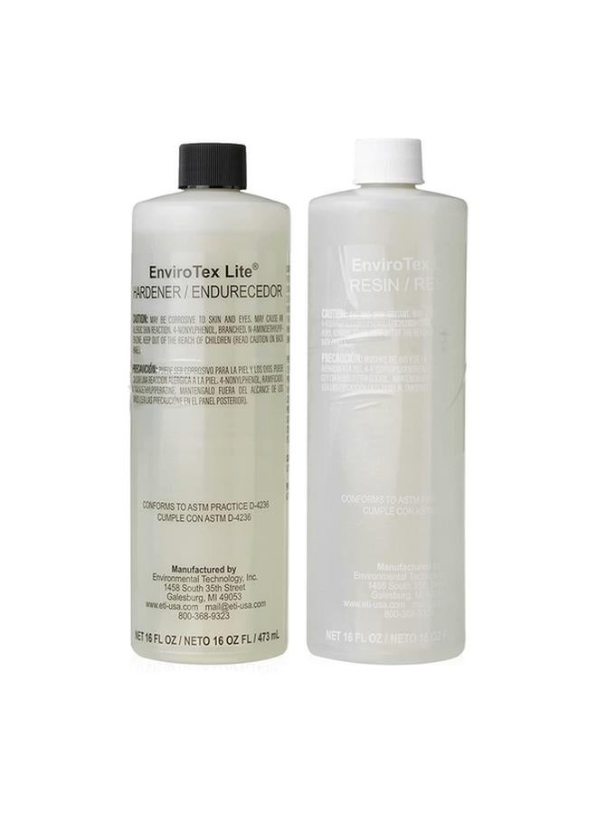 Envirotex Lite Pour-On Wood Polish Kit Clear 32fl oz. - Image 2