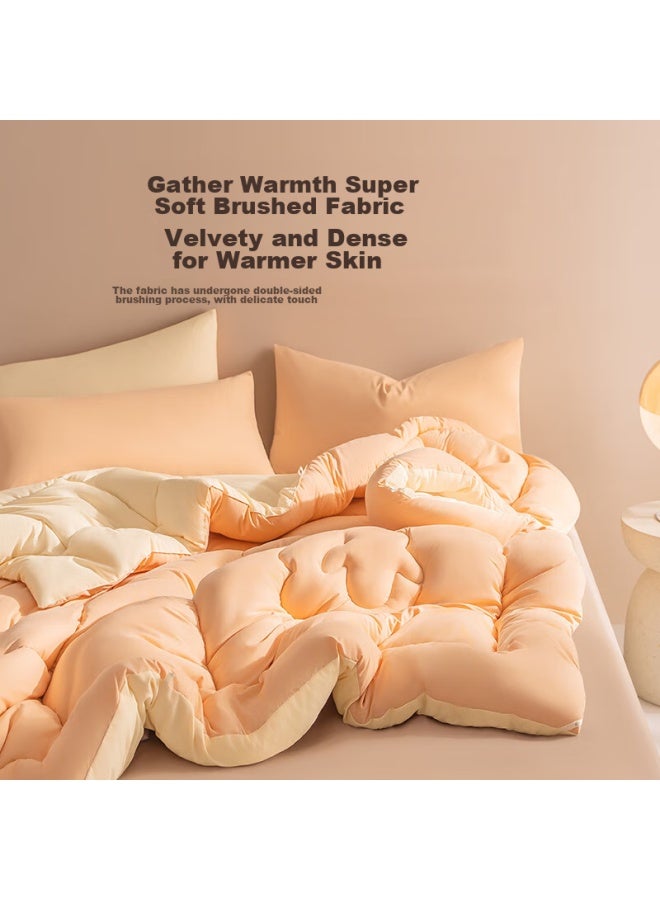 Duosite Upgraded Antibacterial And Anti-mite Australian Wool Comforter, 51% Wool Spring And Autumn Duvet, 4.8 Lbs, 2.0*2.3 Meters - Image 4