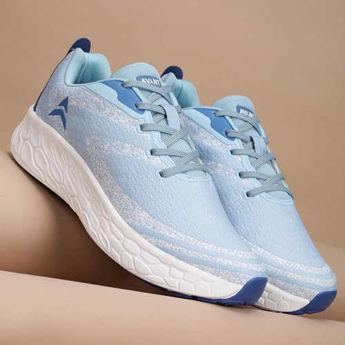 AVANT Men's AetherFlow Running Shoes (AVMSH205CL01UK10_Sky Blue_UK10) - Image 2