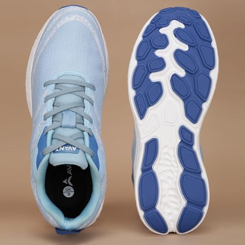 AVANT Men's AetherFlow Running Shoes (AVMSH205CL01UK10_Sky Blue_UK10) - Image 5