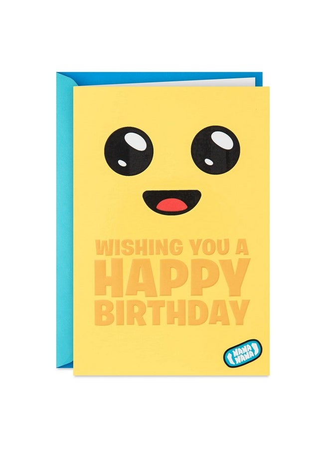Hallmark Fortnite Birthday Card For Kids With Decal (Peely)  - Image 1