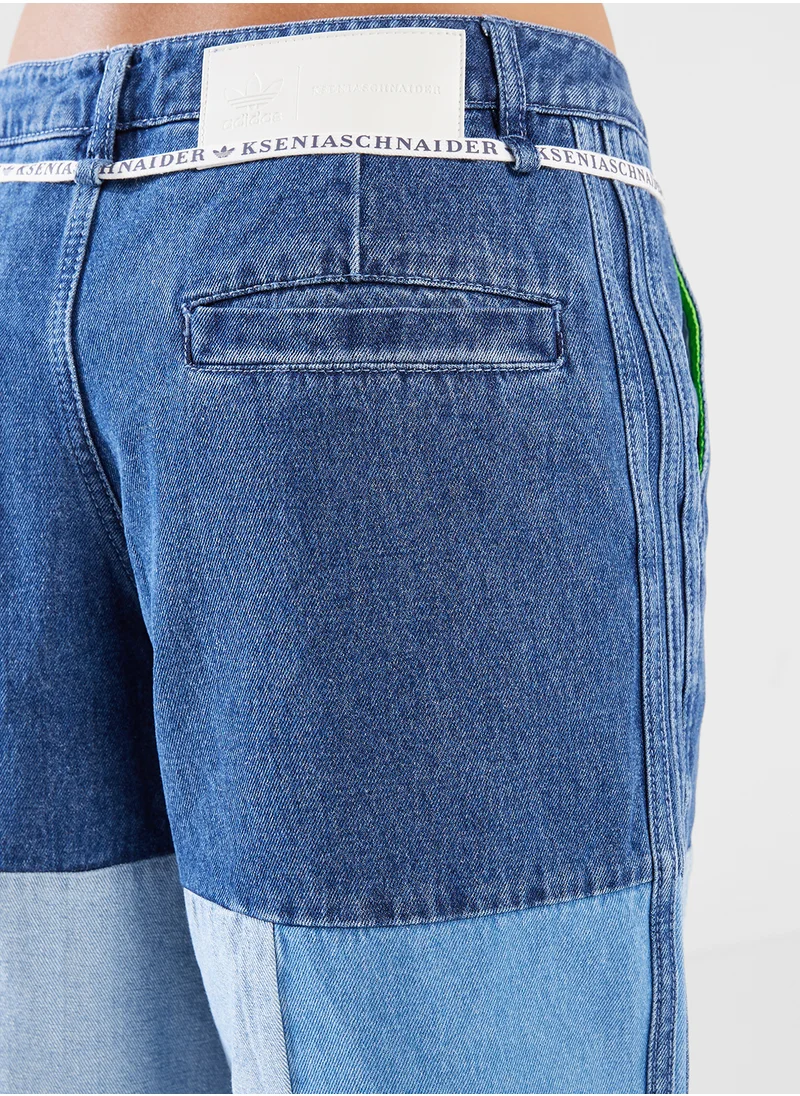 adidas Originals Ksenia Patchwork Jeans