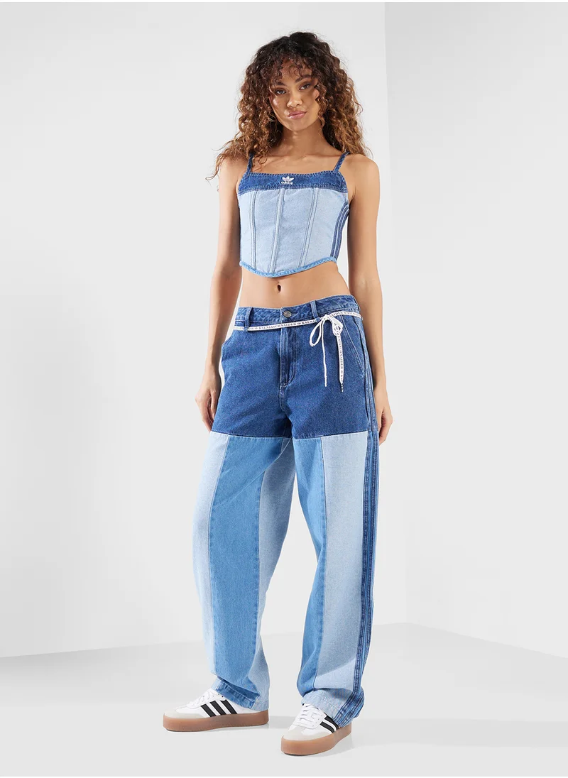 adidas Originals Ksenia Patchwork Jeans