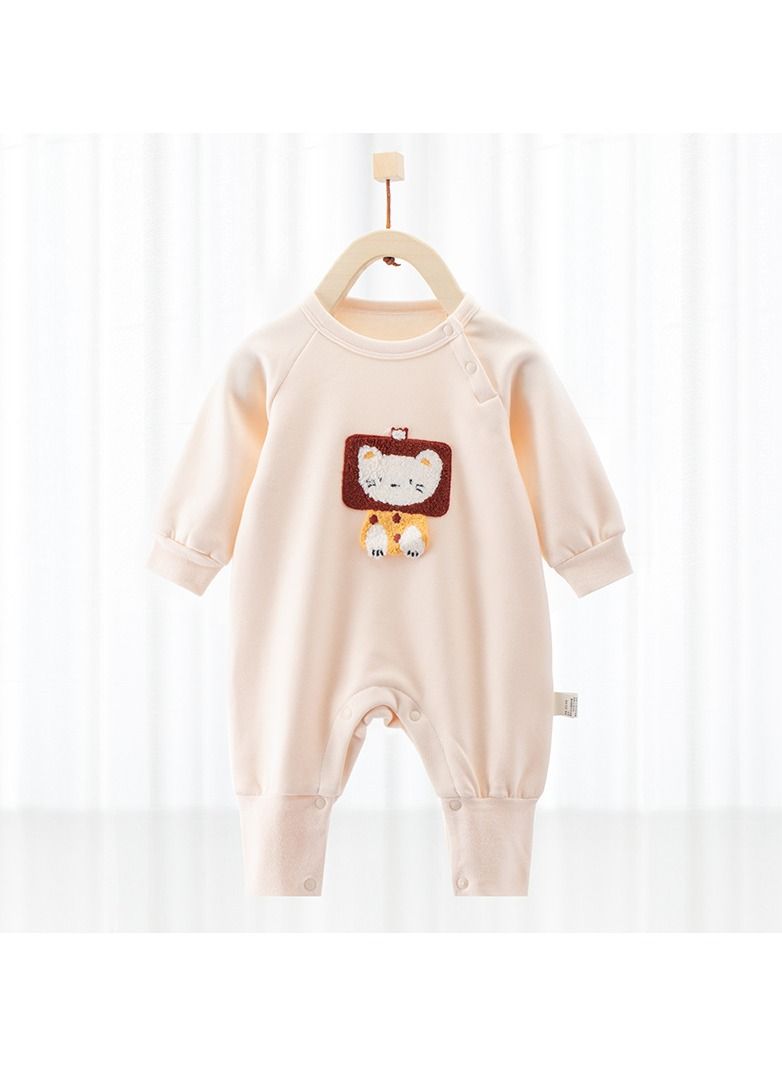 Loquat Baby Cotton Casual And Comfortable Jumpsuit 