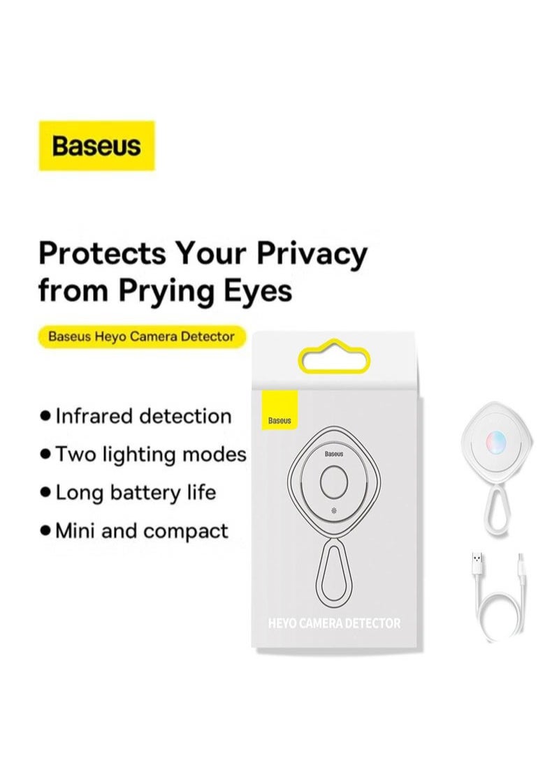 Baseus - Anti Detector Hidden Camera Mini Travel Hotel Hidden Camera Finder Anti-Spy Camera Infrared Detector - Image 1