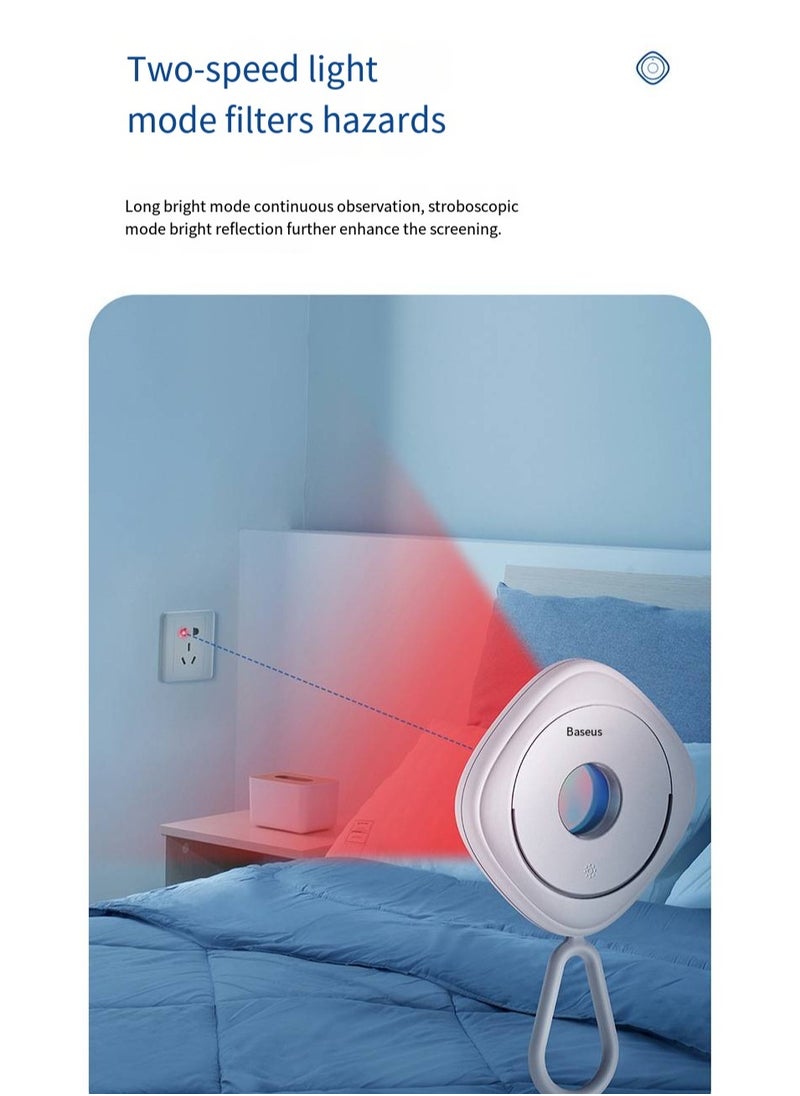 Baseus - Anti Detector Hidden Camera Mini Travel Hotel Hidden Camera Finder Anti-Spy Camera Infrared Detector - Image 1