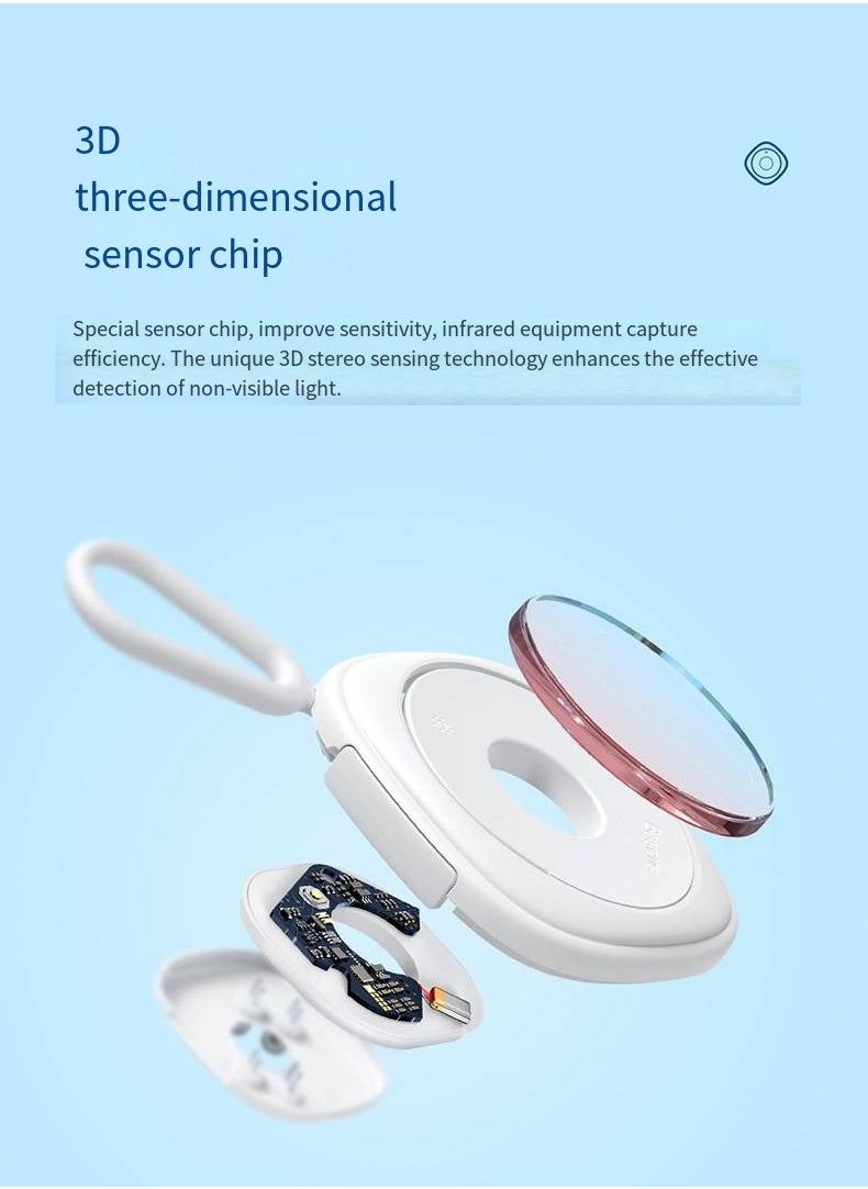 Baseus - Anti Detector Hidden Camera Mini Travel Hotel Hidden Camera Finder Anti-Spy Camera Infrared Detector - Image 1