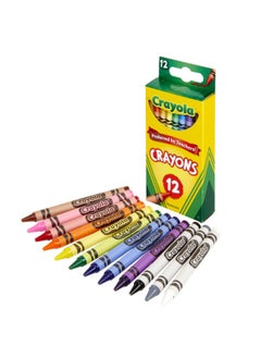 Crayola Nontoxic Crayon Set 12-Pieces  - Image 1