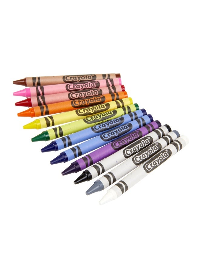 Crayola - Nontoxic Crayon Set 12-Pieces - Image 1