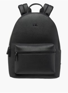 LBL by Shoexpress Men Textured Backpack with Adjustable Straps and Zip Closure - 14x32x44 cm  - Image 1