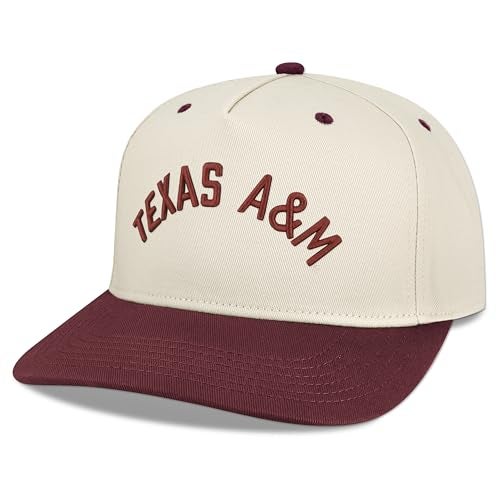 Legacy NCAA Officially Licensed Baseball Hat Texas AM Aggies Lightweight Cap for Men Women Heritage Twill Adjustable HTA StoneMaroon One Size Fits Most Adjustable Closure - Image 1