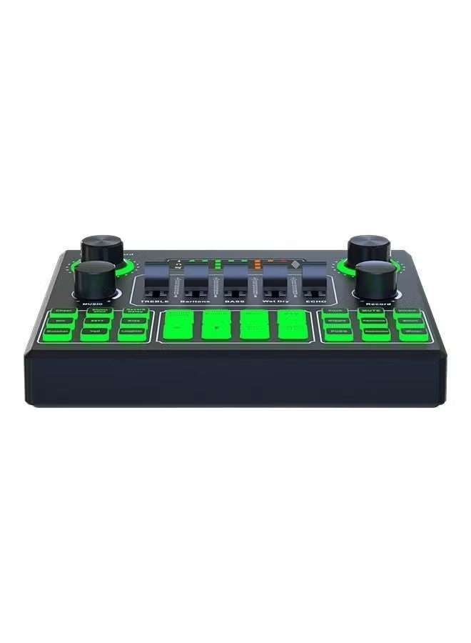 Live Sound Card Audio Mixer Black - Image 5