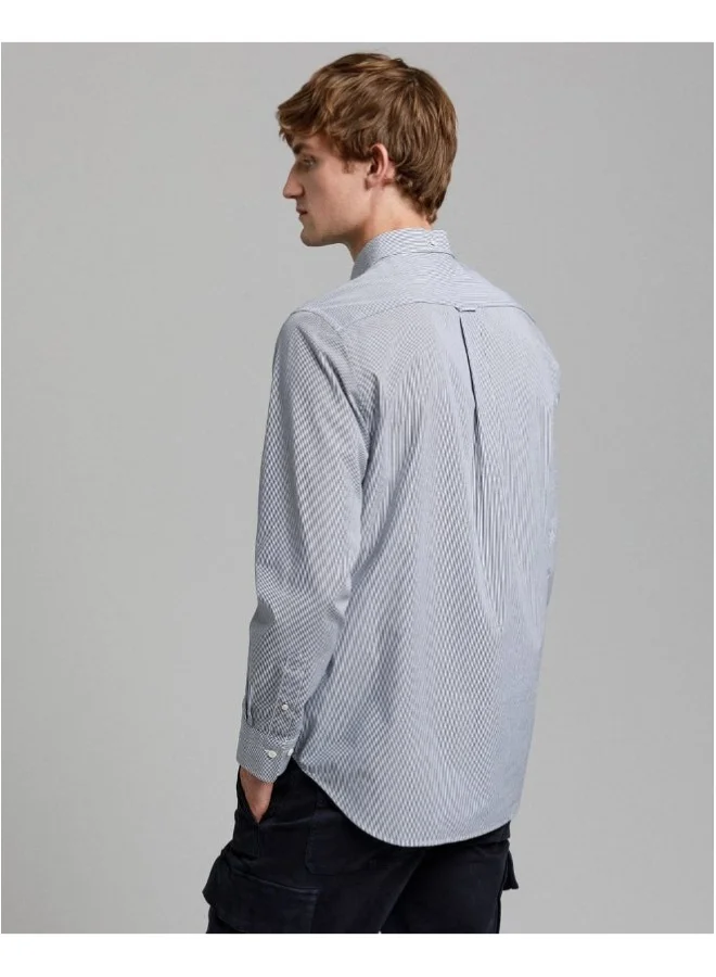 غانت Gant Regular Fit Banker Broadcloth Shirt