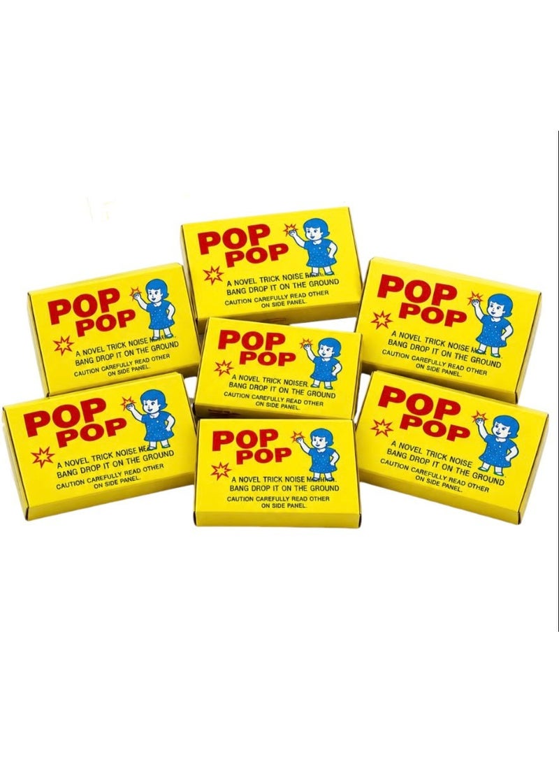 Pop Novelty Trick Noise Maker Snaps - 7 Pack - Image 2
