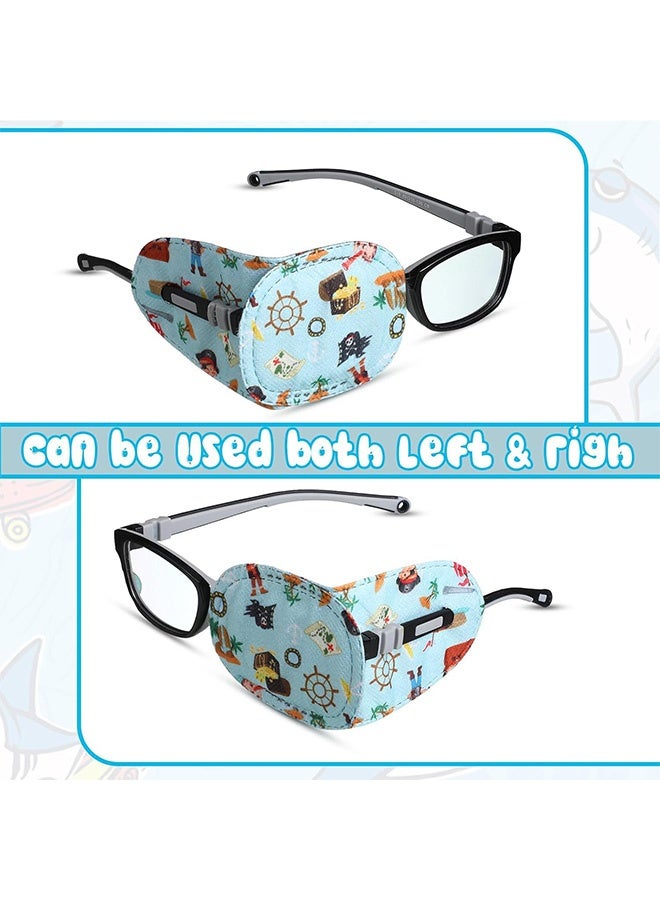 إم إكس إن 10 رقع عين للأطفال، لتغطية أي عين للنظارات، لعلاج العين الكسولة (الحَمْيَة العَينِيّة) الحَوَل وبعد الجراحة - Image 5