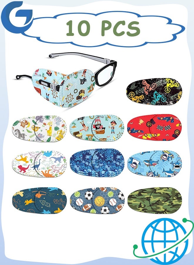 إم إكس إن 10 رقع عين للأطفال، لتغطية أي عين للنظارات، لعلاج العين الكسولة (الحَمْيَة العَينِيّة) الحَوَل وبعد الجراحة - Image 1