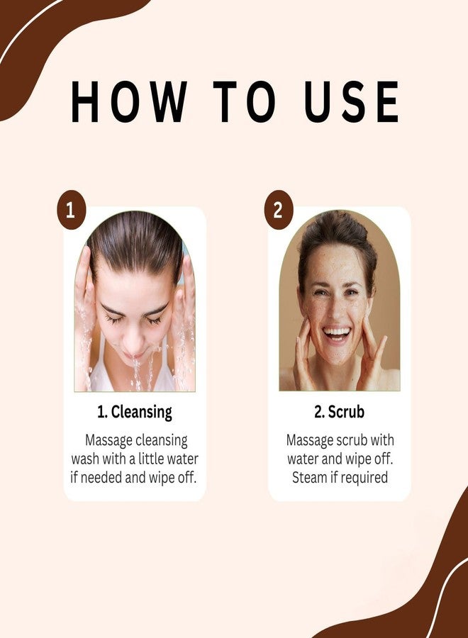 Aroma Treasures Chocolate Facial Kit Pack of 2 (20g/ml X 2) - Image 3
