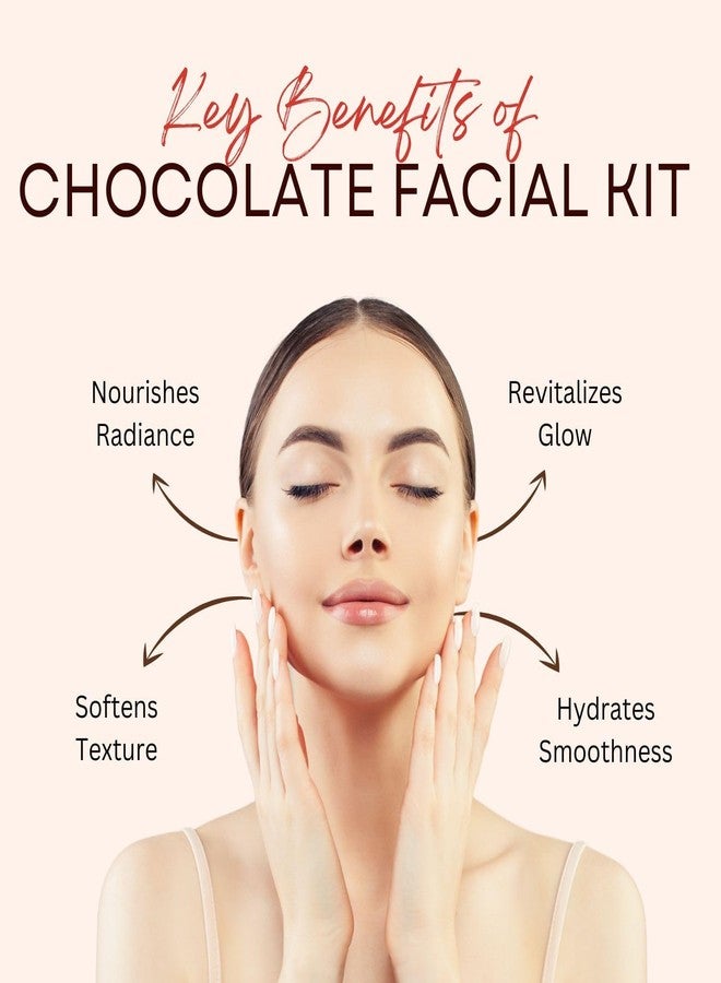 Aroma Treasures Chocolate Facial Kit Pack of 2 (20g/ml X 2) - Image 4