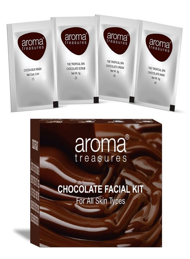 Aroma Treasures Chocolate Facial Kit Pack of 2 (20g/ml X 2) - Image 1