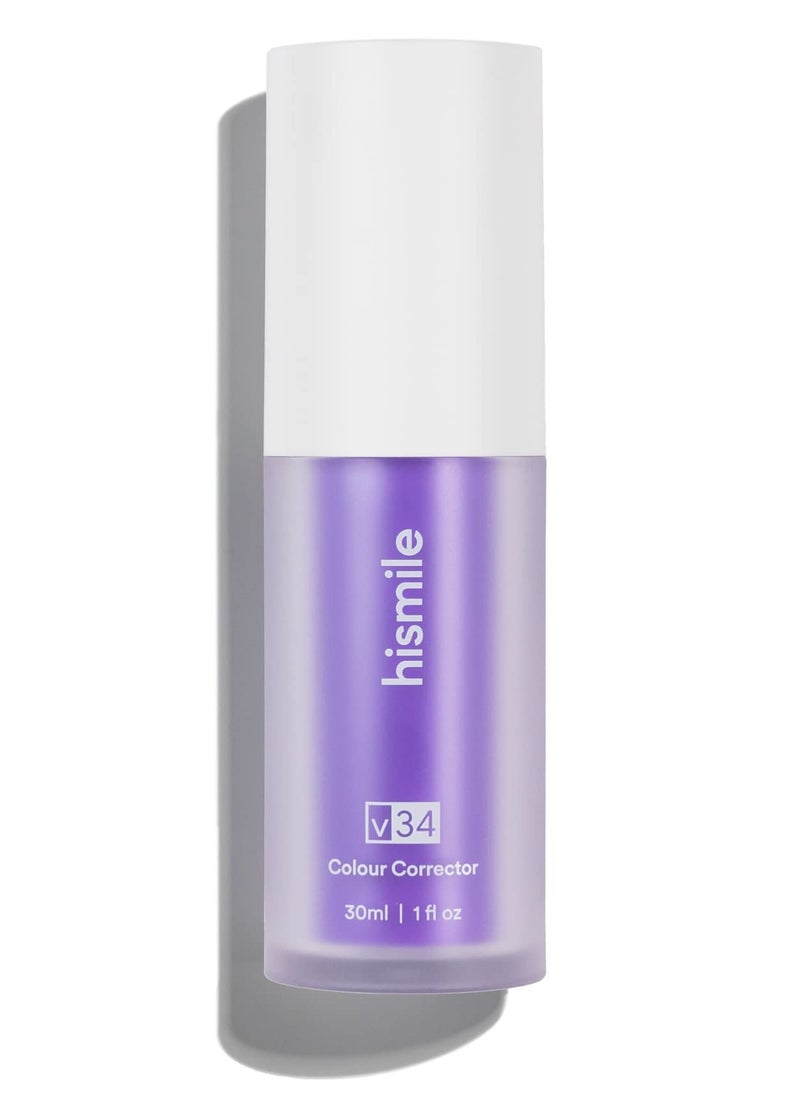 HiSmile - Colour Corrector, Tooth Stain Removal, Teeth Whitening Booster, Purple Toothpaste 30 ml - Image 1