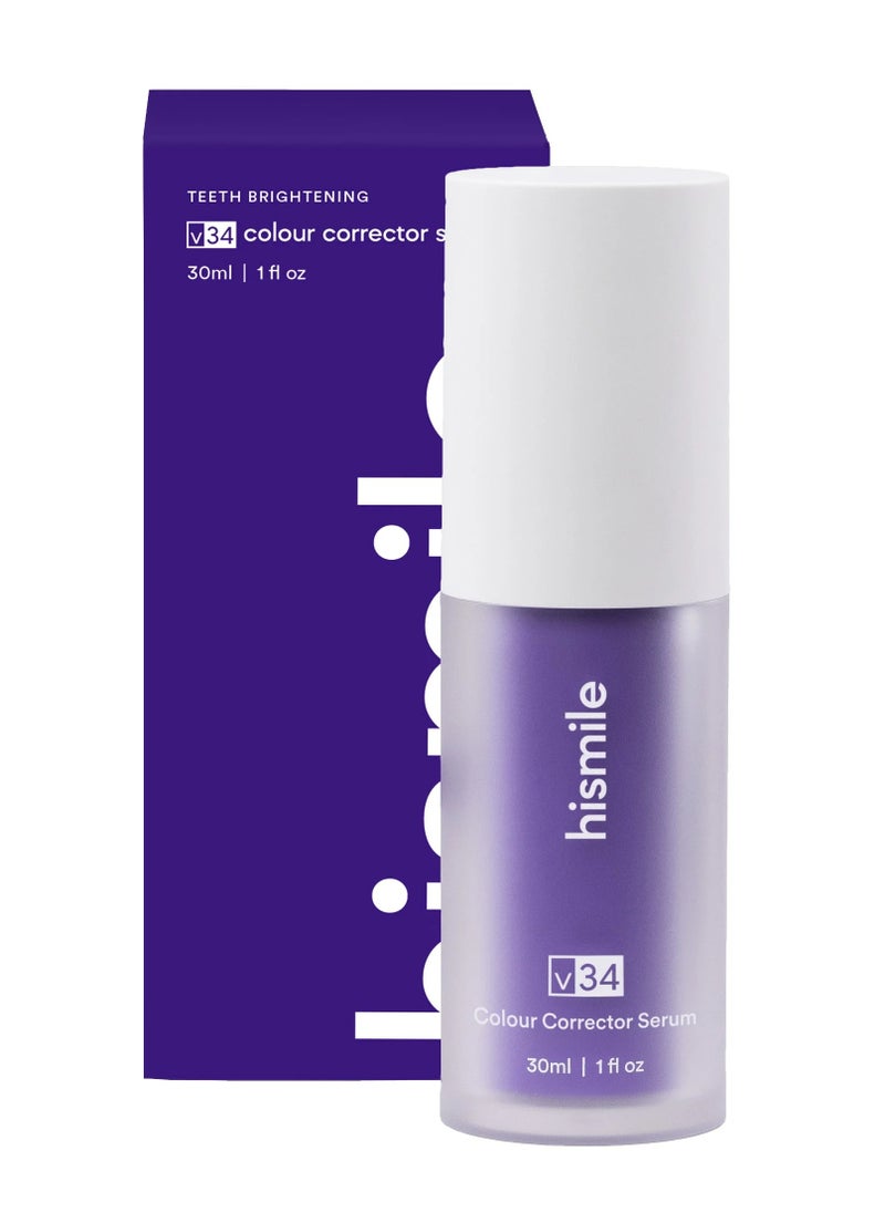 HiSmile - Colour Corrector, Tooth Stain Removal, Teeth Whitening Booster, Purple Toothpaste 30 ml - Image 1