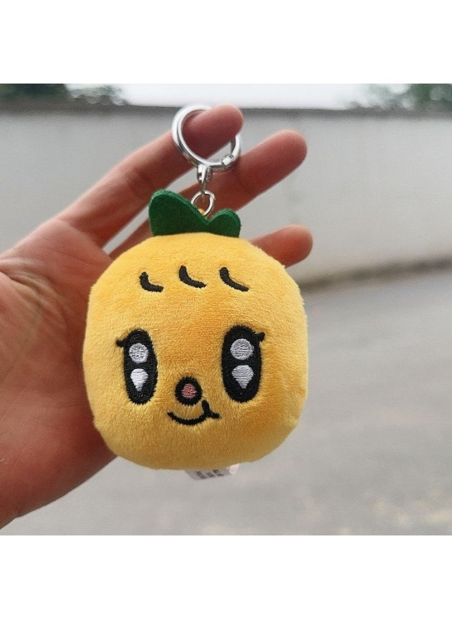 Generic - Small 17 SEVENTEEN Miniteen Keychain Animal Plastic Yin Jing Han Quan Yuan You Quan Shun Rong Doll-Specifications:Scoups White Rabbit Head Keychain - Image 1